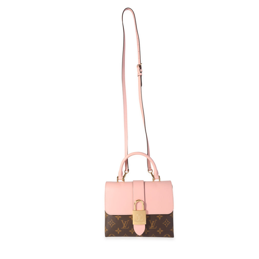 Louis Vuitton Louis Vuitton Monogram Canvas & Rose Poudré Pink Locky BB