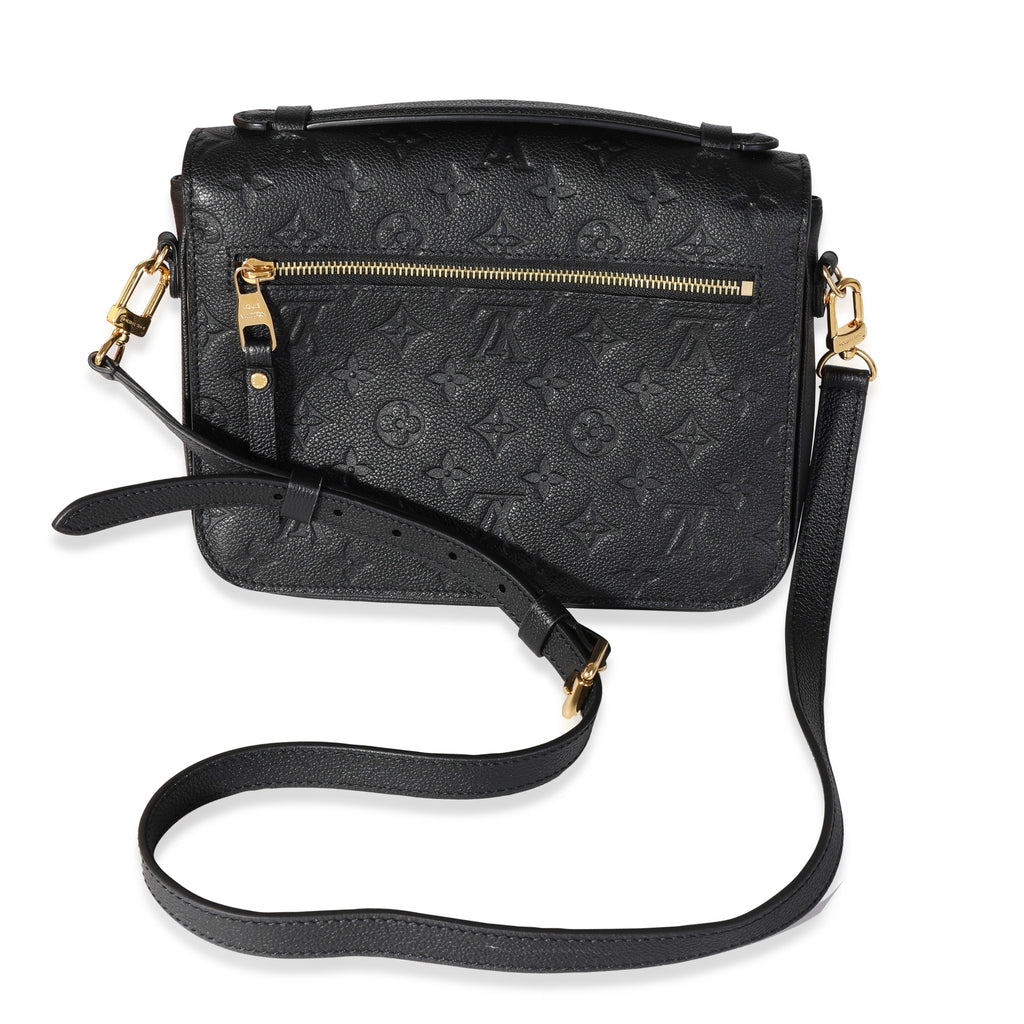 Louis Vuitton Louis Vuitton Black Monogram Empreinte Pochette Métis