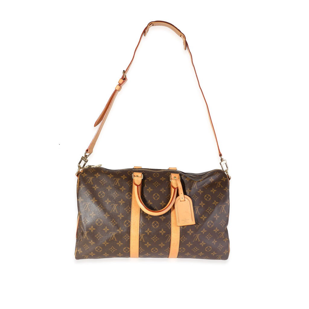 Louis Vuitton Louis Vuitton Monogram Canvas Keepall Bandoulière 45