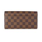 Louis Vuitton Louis Vuitton Damier Ebene Canvas Sarah Wallet