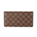Louis Vuitton Louis Vuitton Damier Ebene Canvas Sarah Wallet