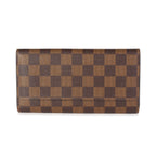 Louis Vuitton Louis Vuitton Damier Ebene Canvas Sarah Wallet
