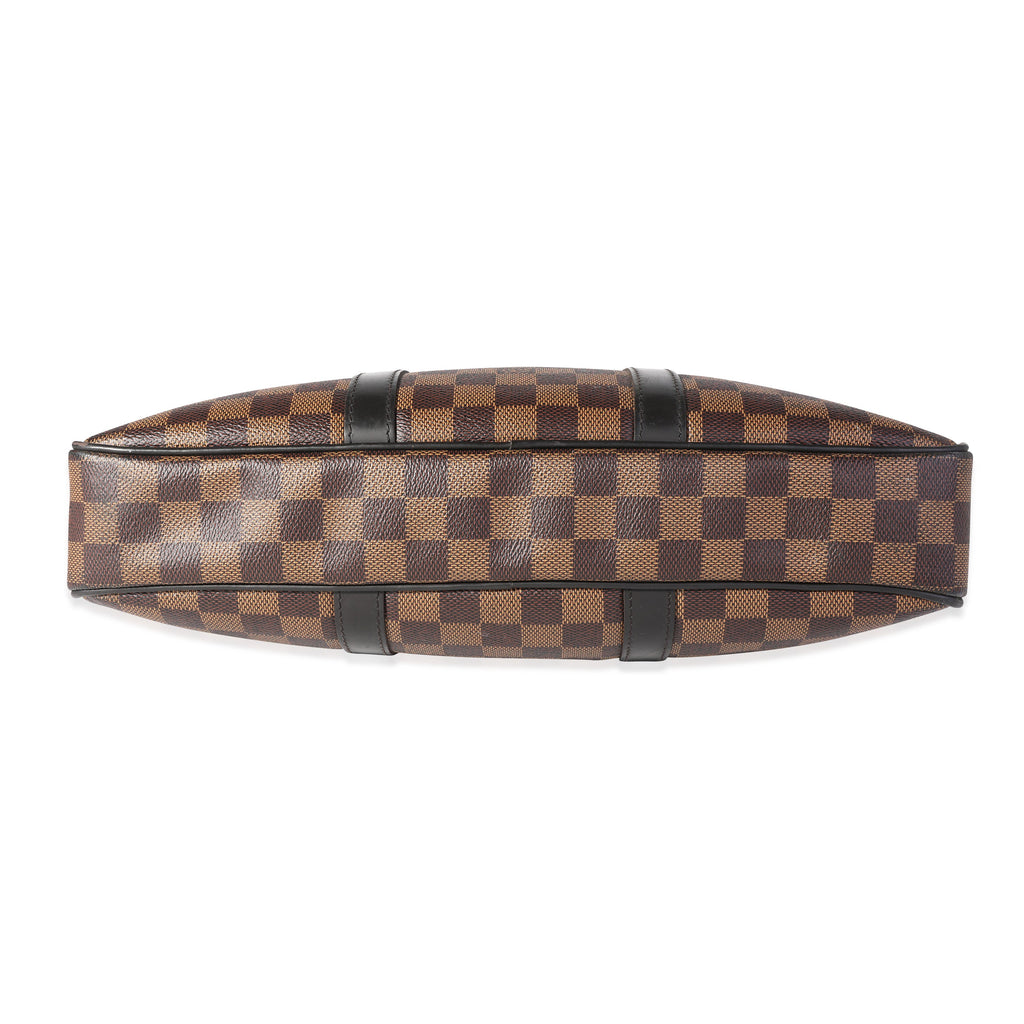 Louis Vuitton Damier Ebene & Black Leather Porte-Documents Voyage PM