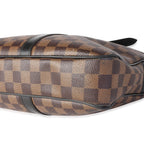 Louis Vuitton Damier Ebene & Black Leather Porte-Documents Voyage PM
