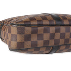 Louis Vuitton Damier Ebene & Black Leather Porte-Documents Voyage PM