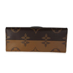 Louis Vuitton Louis Vuitton Brown Monogram & Monogram Reverse Canvas Onthego GM
