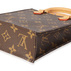 Louis Vuitton Louis Vuitton Monogram Canvas Petit Sac Plat