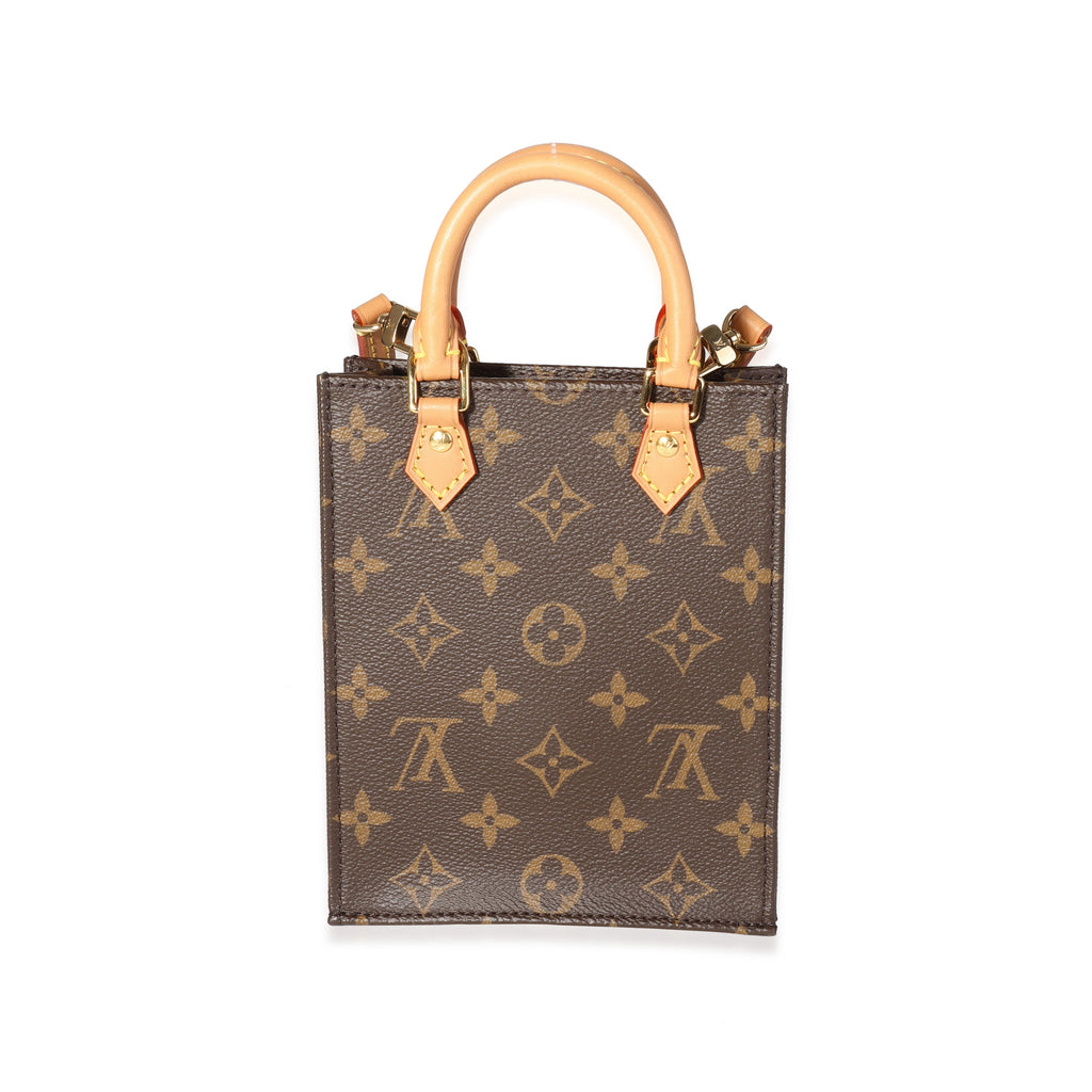 Louis Vuitton Louis Vuitton Monogram Canvas Petit Sac Plat