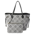 Louis Vuitton Louis Vuitton Black Jacquard Since 1854 Neverfull MM