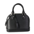 Louis Vuitton Louis Vuitton Black Epi Leather Alma BB
