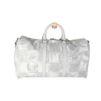 Louis Vuitton Louis Vuitton Damier Salt Canvas Keepall Bandoulière 50