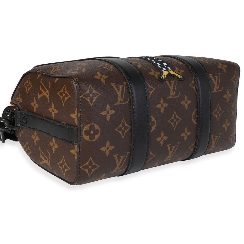 Louis Vuitton Louis Vuitton Monogram Canvas & Cowhide Leather Zoom With Friends  City Keepall