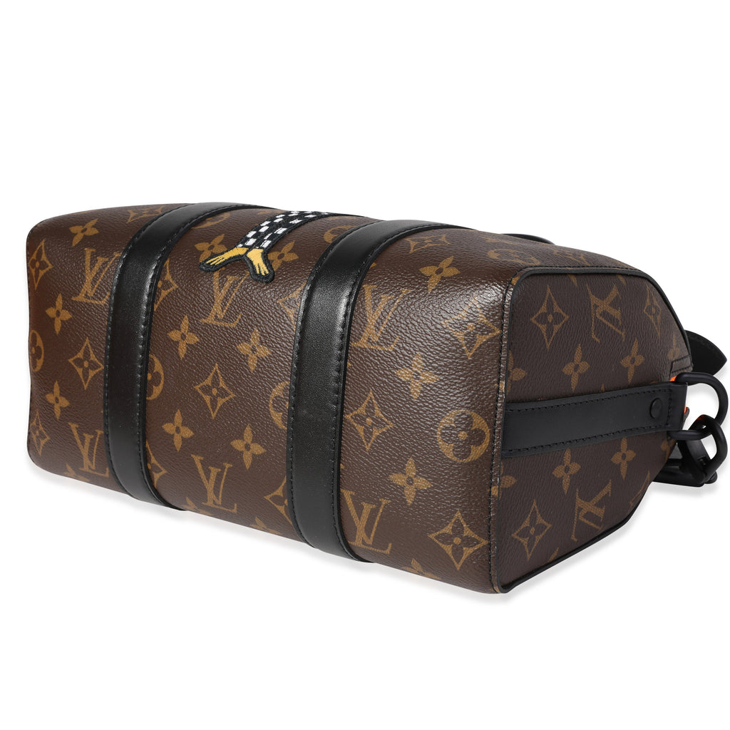 Louis Vuitton Louis Vuitton Monogram Canvas & Cowhide Leather Zoom With Friends  City Keepall