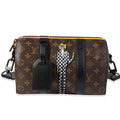 Louis Vuitton Louis Vuitton Monogram Canvas & Cowhide Leather Zoom With Friends  City Keepall
