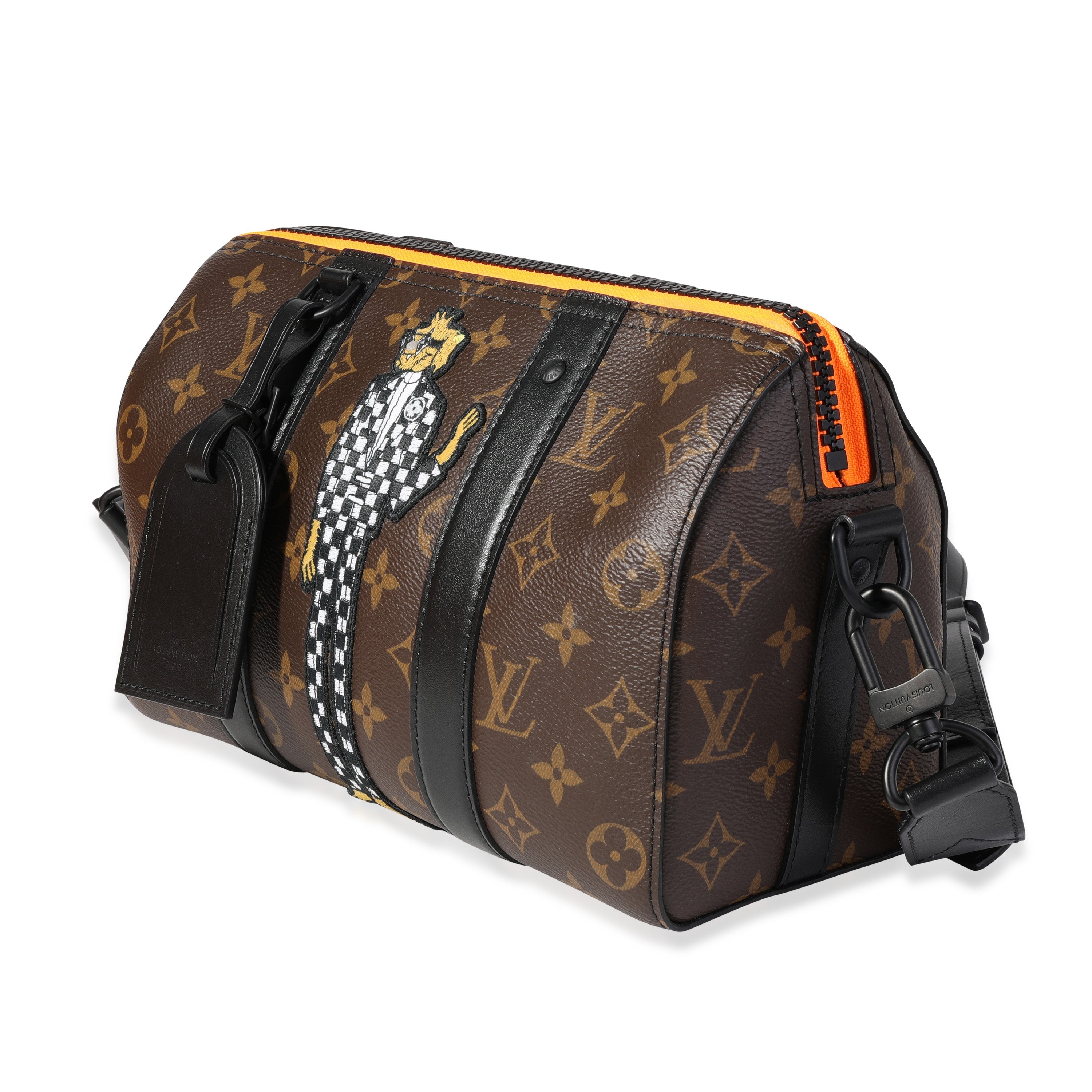 Louis Vuitton Louis Vuitton Monogram Canvas & Cowhide Leather Zoom With Friends  City Keepall