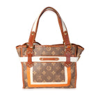 Louis Vuitton Louis Vuitton Limited Edition Monogram Tisse Rayures PM Tote Bag