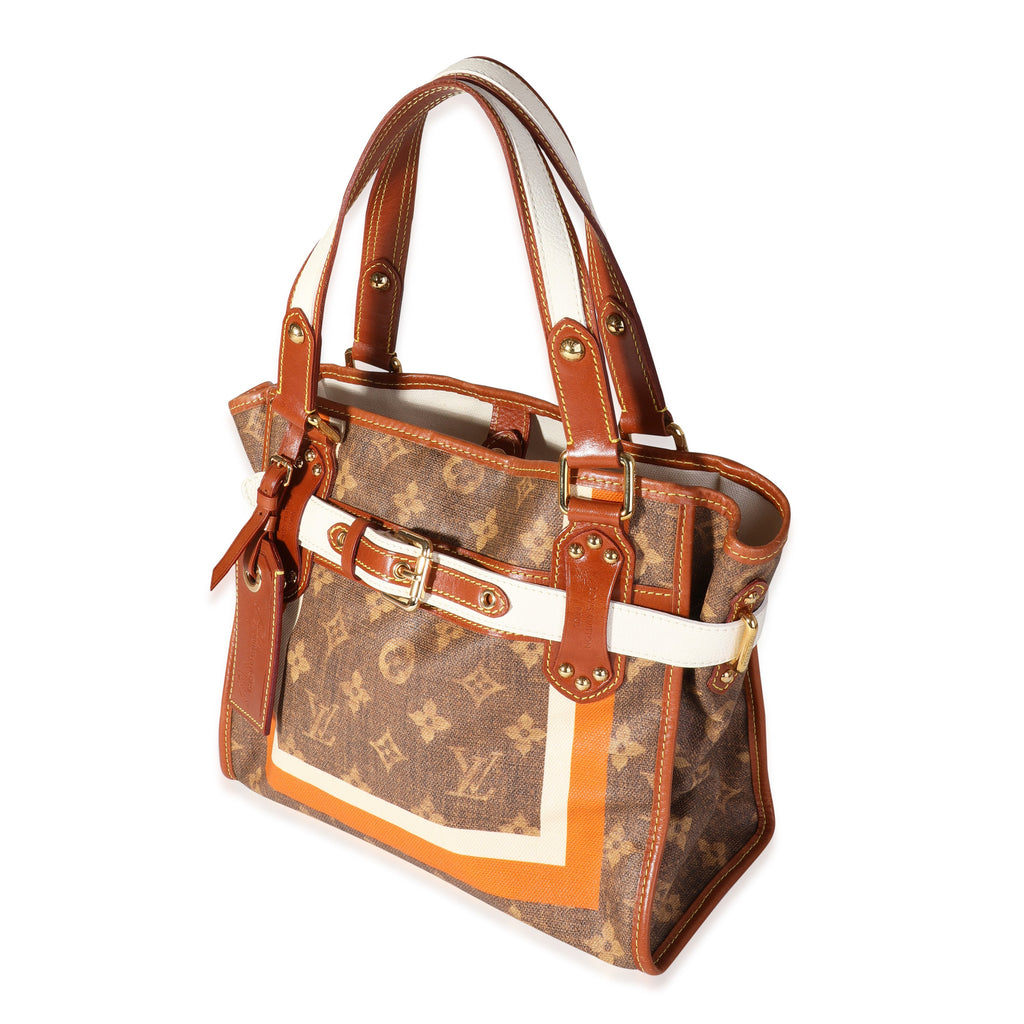 Louis Vuitton Louis Vuitton Limited Edition Monogram Tisse Rayures PM Tote Bag