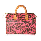 Louis Vuitton Louis Vuitton x Stephen Sprouse Pink Graffiti Monogram Canvas Speedy 30