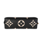 Louis Vuitton Louis Vuitton Black Monogram Empreinte Leather Cosmetic Pouch