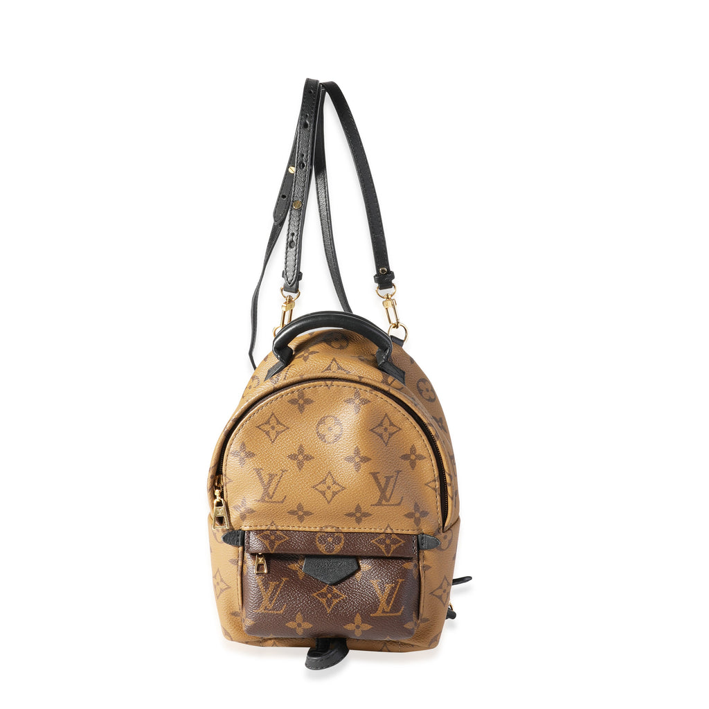 Louis Vuitton Louis Vuitton Monogram & Monogram Reverse Canvas Palm Springs Mini Backpack