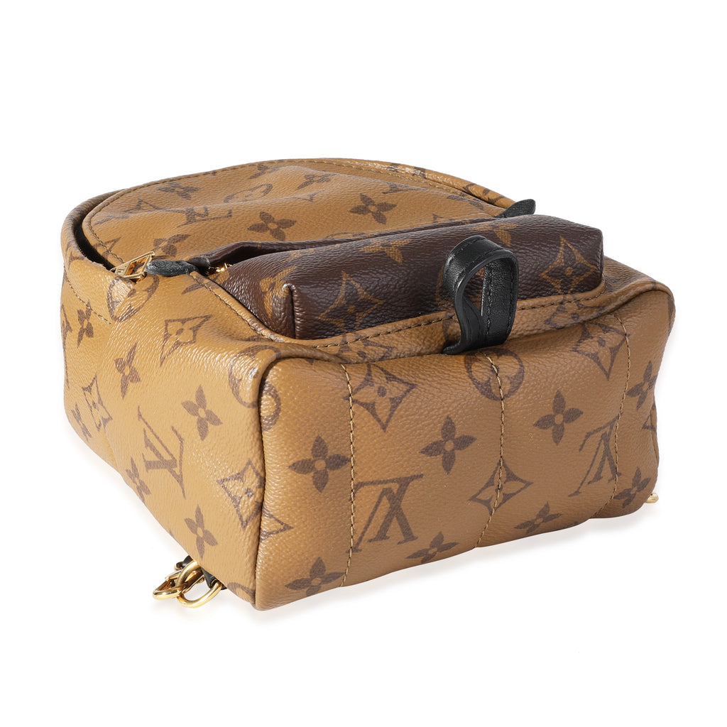 Louis Vuitton Louis Vuitton Monogram & Monogram Reverse Canvas Palm Springs Mini Backpack