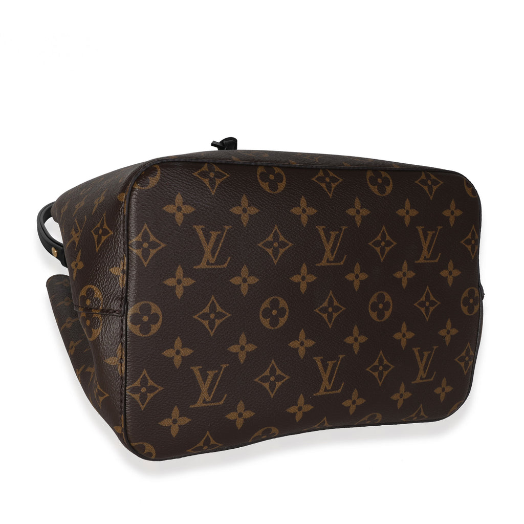 Louis Vuitton Louis Vuitton Monogram Canvas & Black Cowhide Néonoé MM