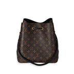 Louis Vuitton Louis Vuitton Monogram Canvas & Black Cowhide Néonoé MM