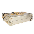Louis Vuitton Gold Grain de Bois Petite Malle