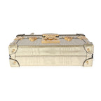 Louis Vuitton Gold Grain de Bois Petite Malle