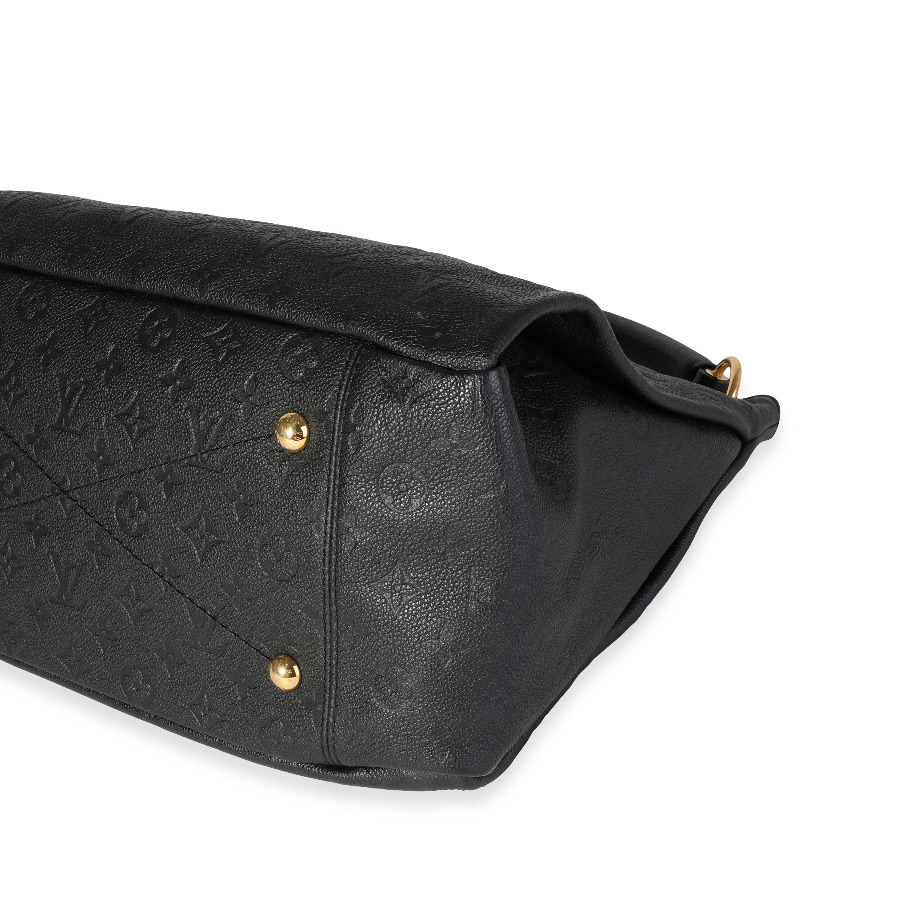 Louis Vuitton Louis Vuitton Black Monogram Empreinte Artsy MM