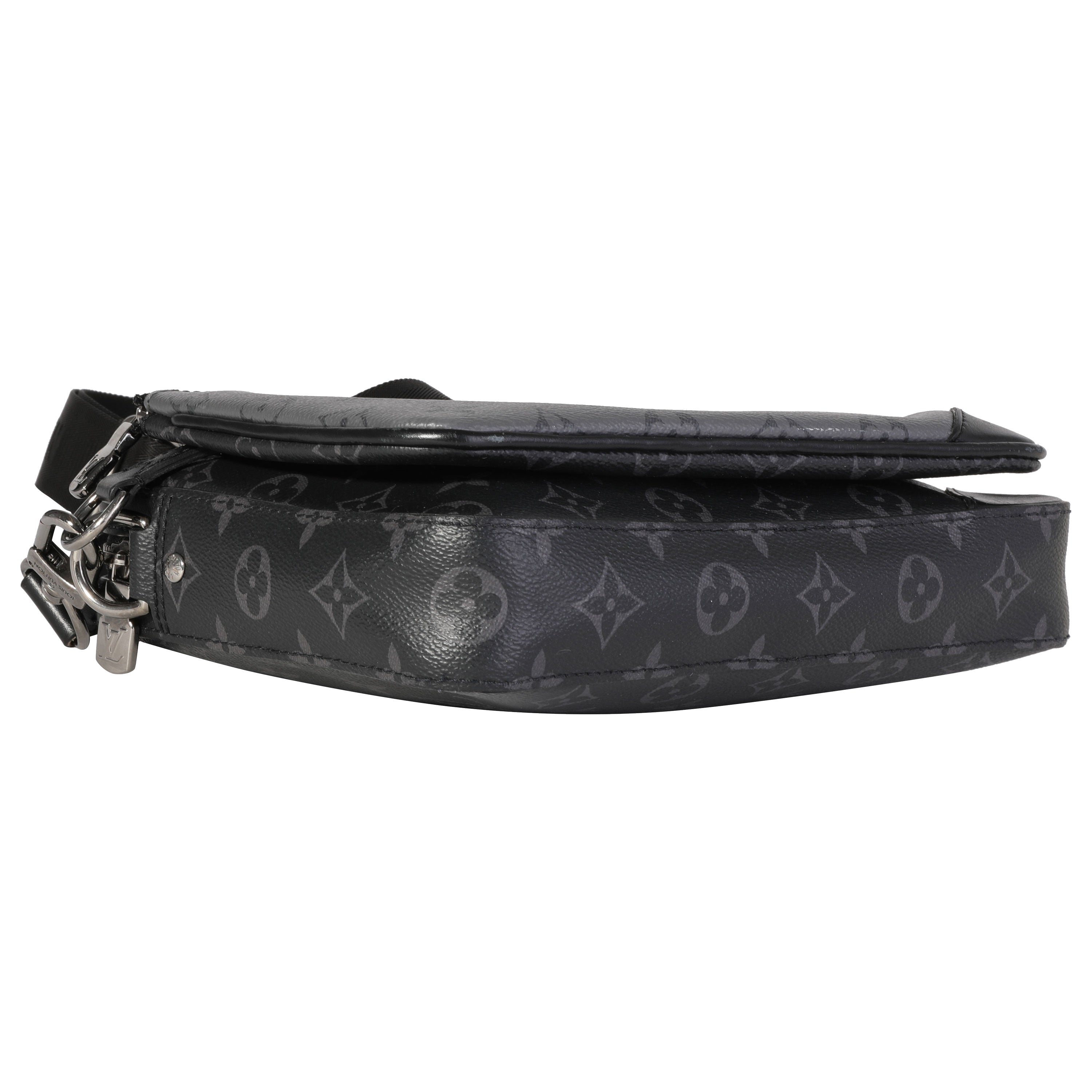 Louis Vuitton Louis Vuitton Monogram Eclipse Trio Messenger