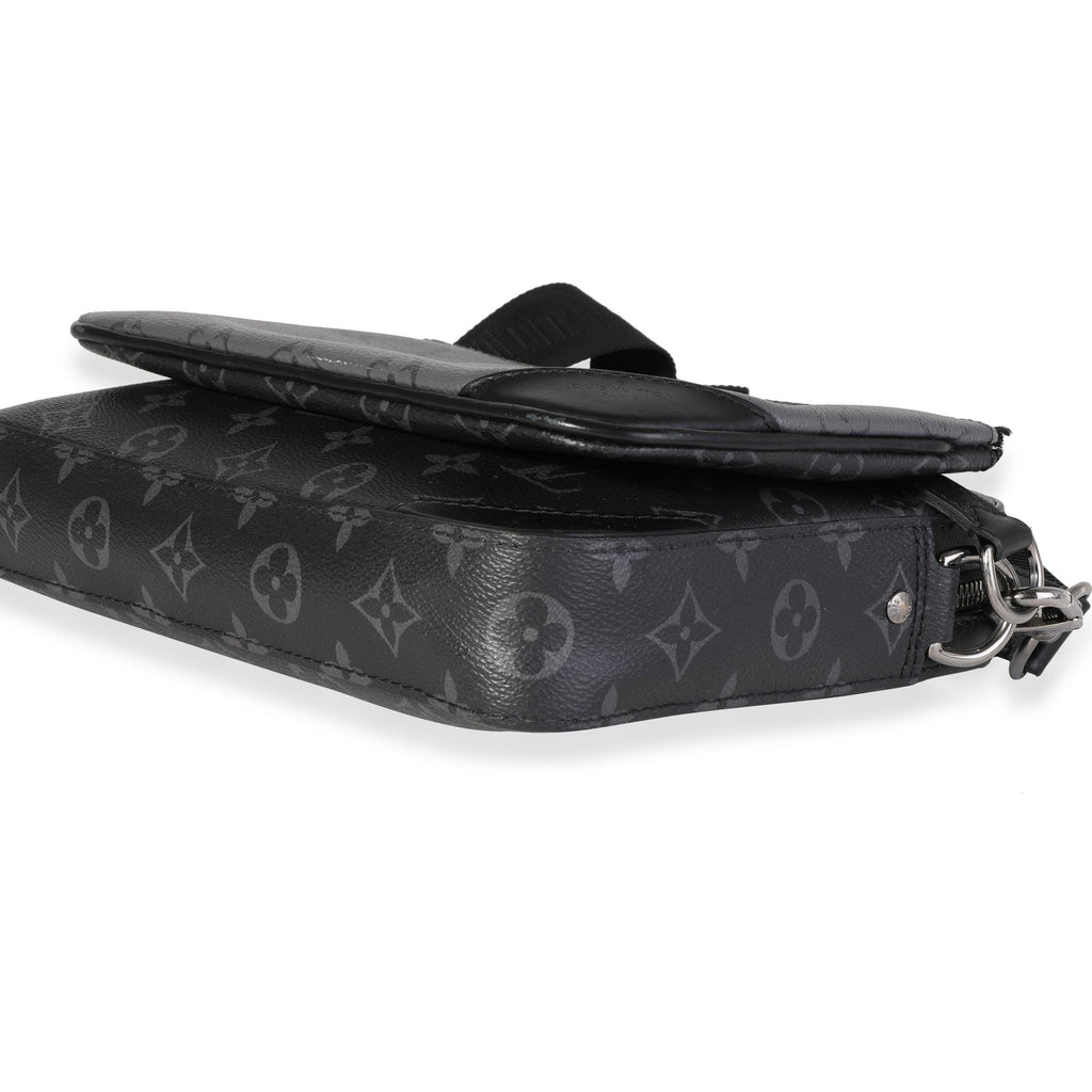 Louis Vuitton Louis Vuitton Monogram Eclipse Trio Messenger