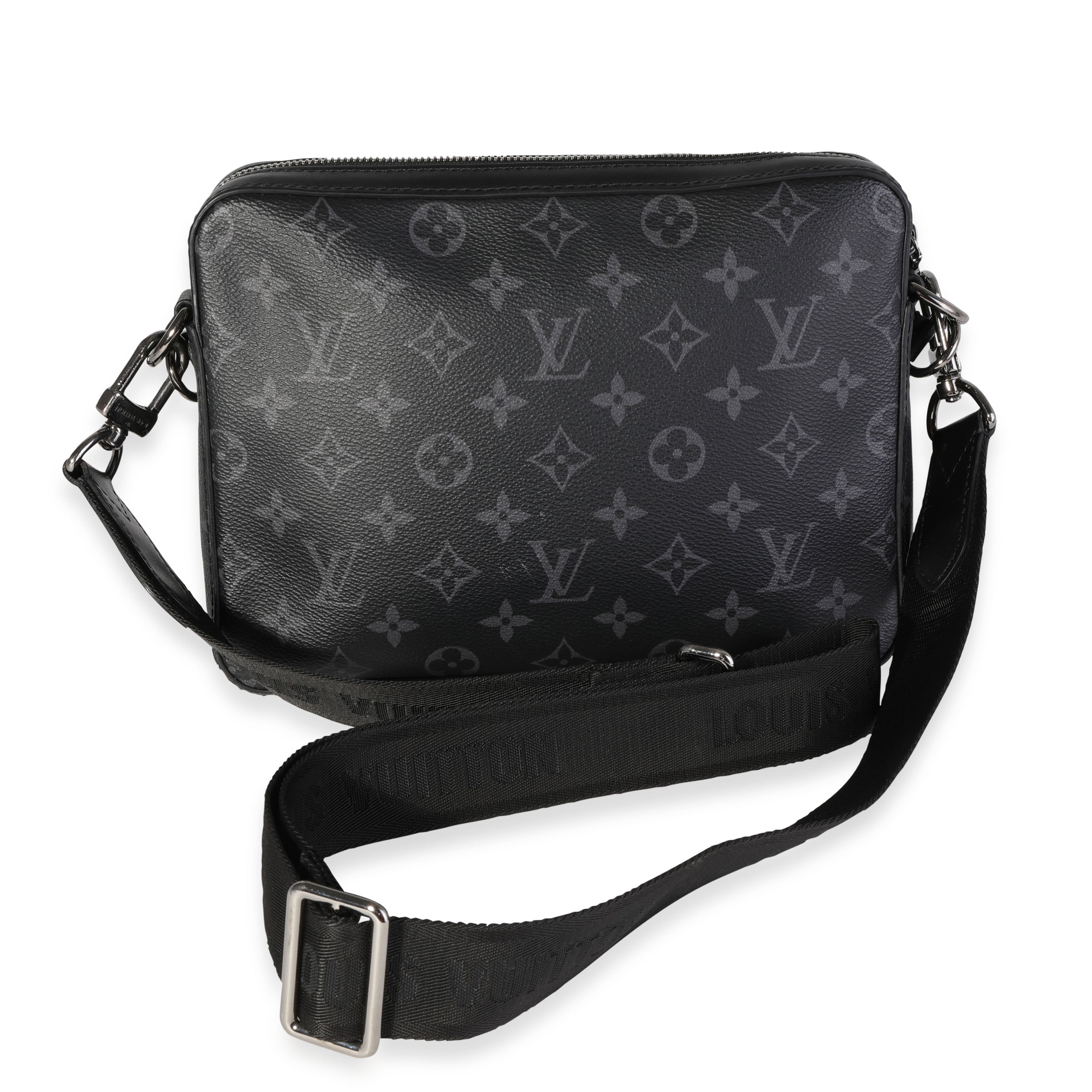 Louis Vuitton Louis Vuitton Monogram Eclipse Trio Messenger