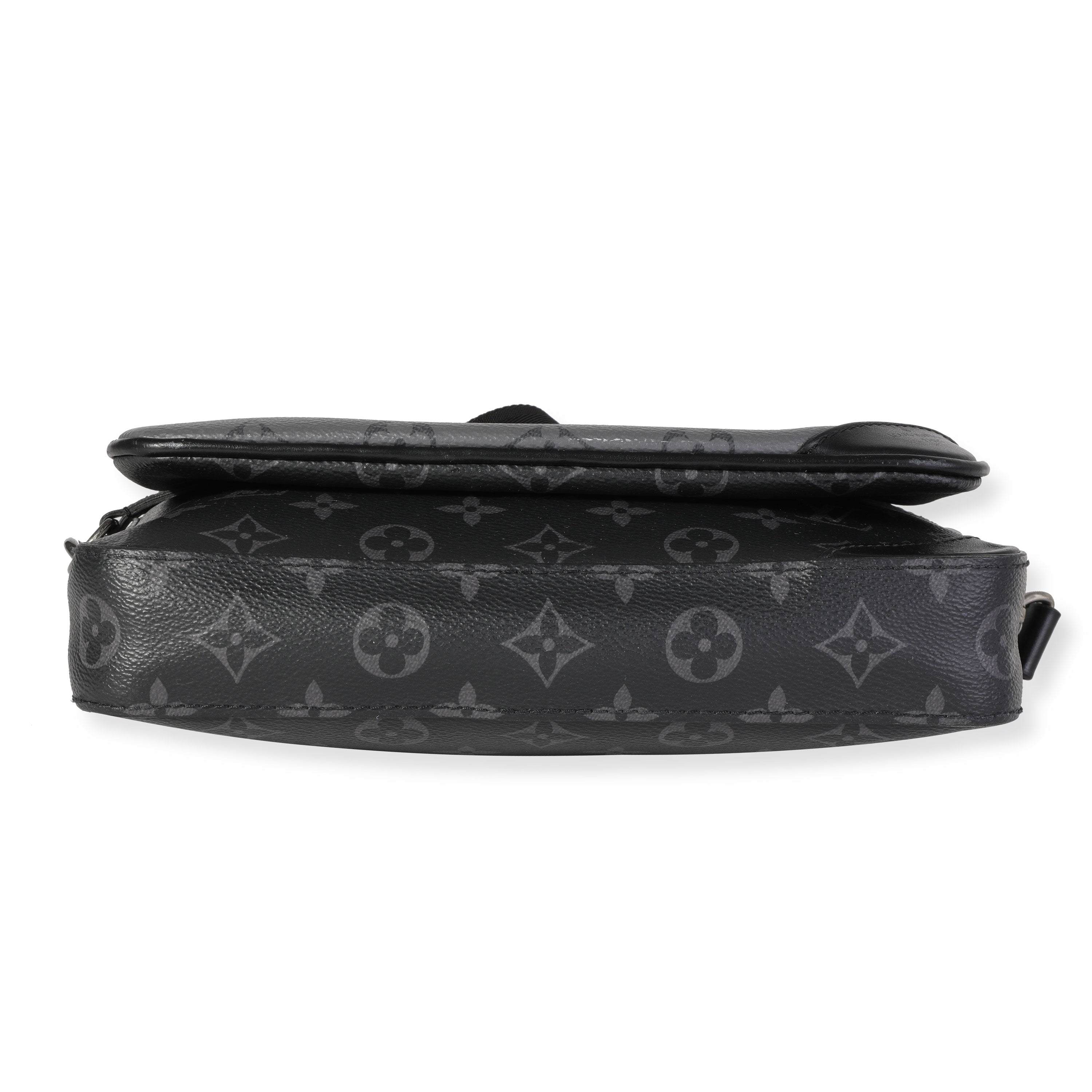 Louis Vuitton Louis Vuitton Monogram Eclipse Trio Messenger