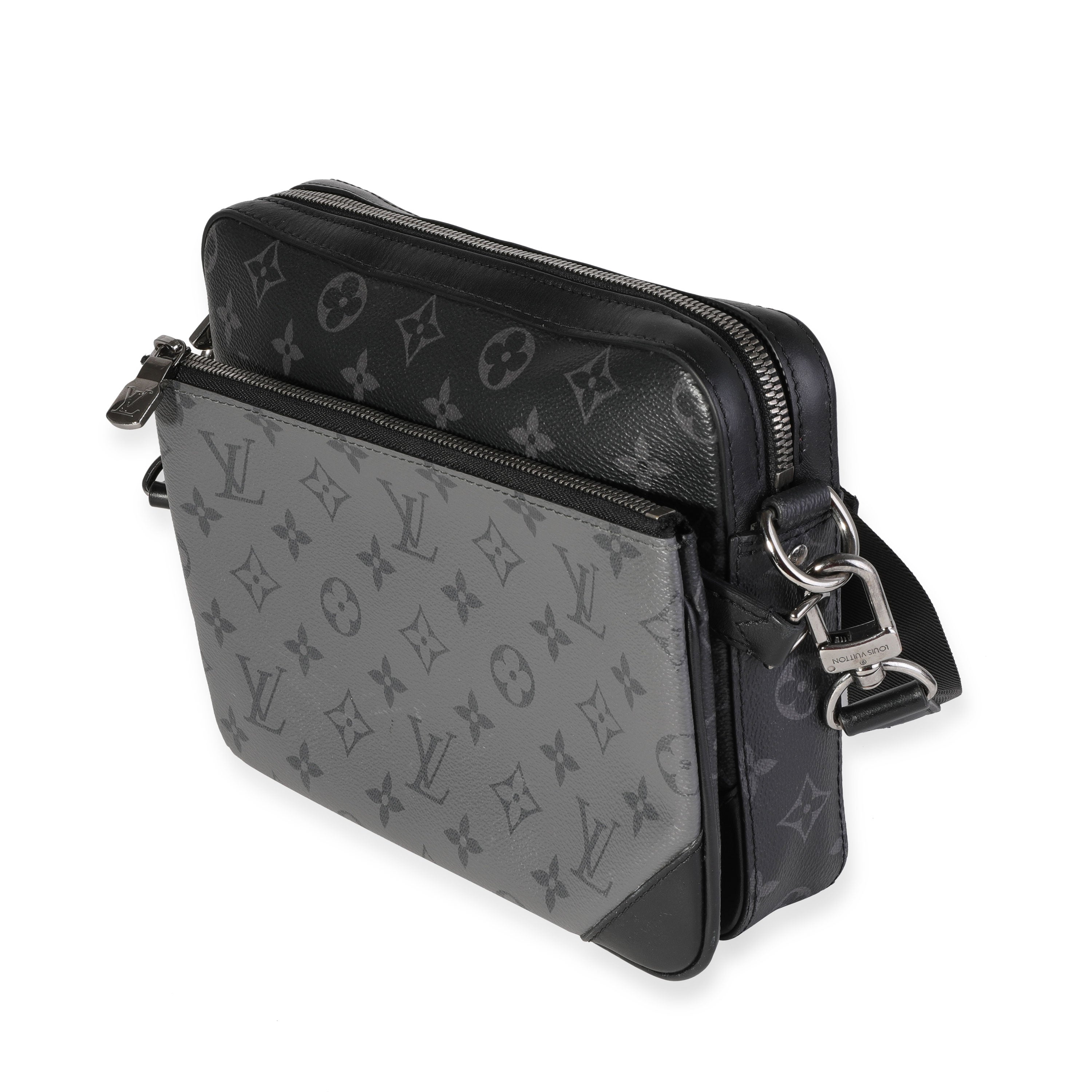 Louis Vuitton Louis Vuitton Monogram Eclipse Trio Messenger