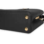 Louis Vuitton Black Taurillon Leather Capucines BB