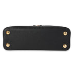Louis Vuitton Black Taurillon Leather Capucines BB