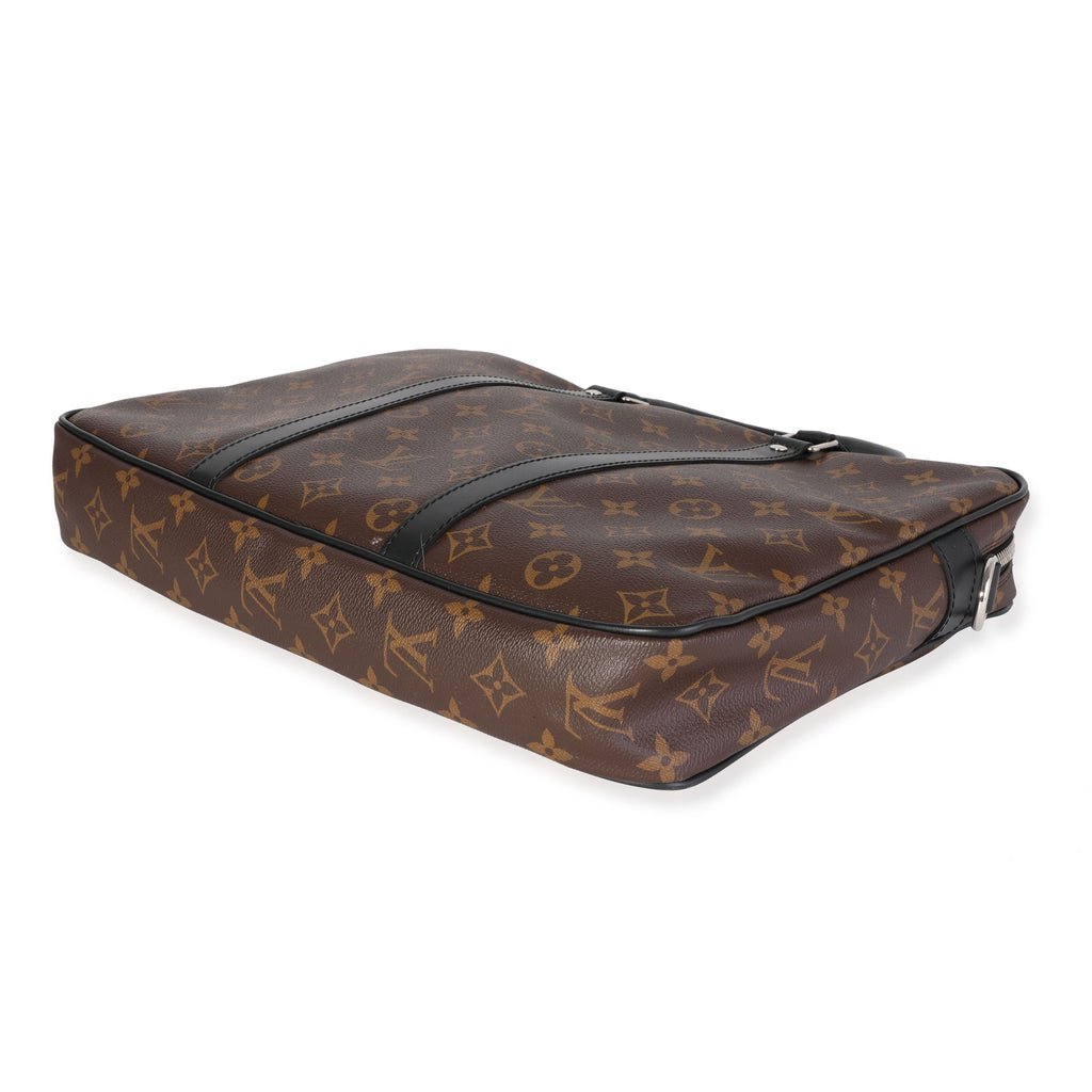 Louis Vuitton Louis Vuitton Macassar Canvas Porte-Documents Voyage