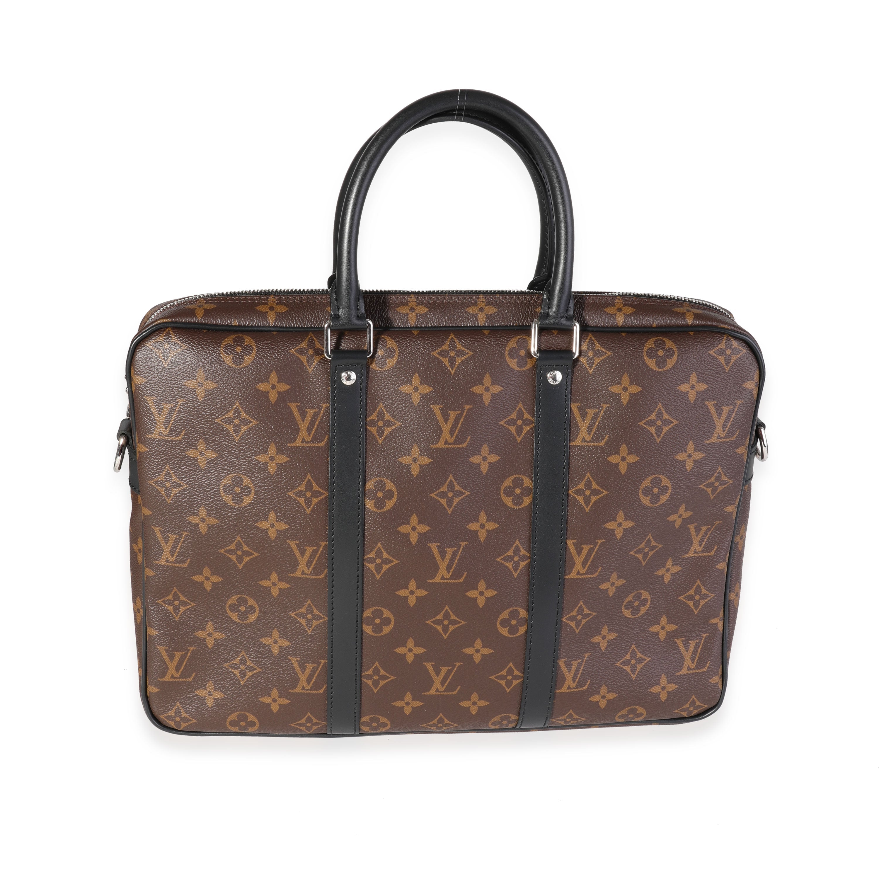 Louis Vuitton Louis Vuitton Macassar Canvas Porte-Documents Voyage