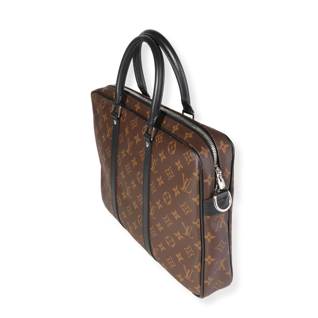 Louis Vuitton Louis Vuitton Macassar Canvas Porte-Documents Voyage