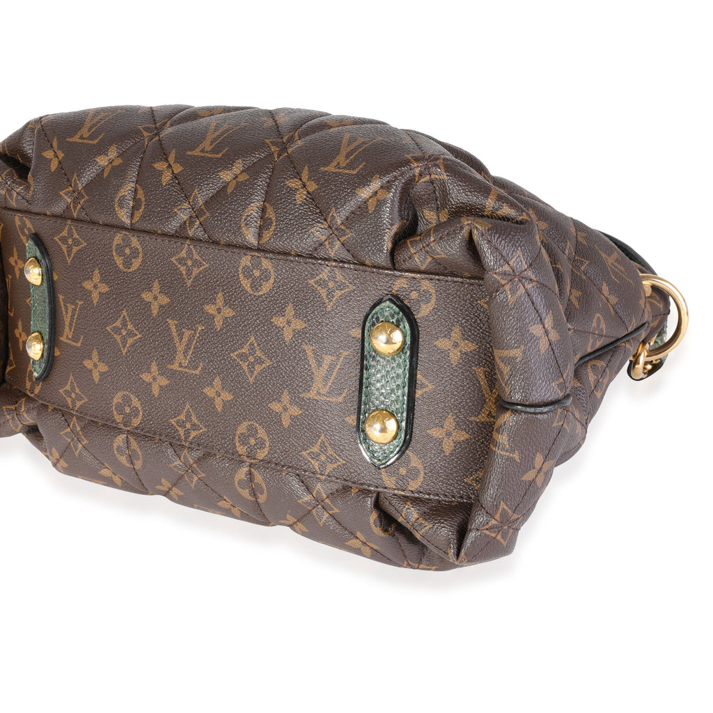 Louis Vuitton Louis Vuitton Monogram Canvas & Python Etoile Exotique Bag
