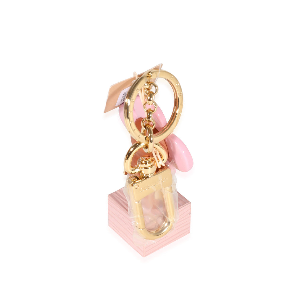 Louis Vuitton Louis Vuitton Vivienne Wood & Resin Trunk Bag Charm Key Holder
