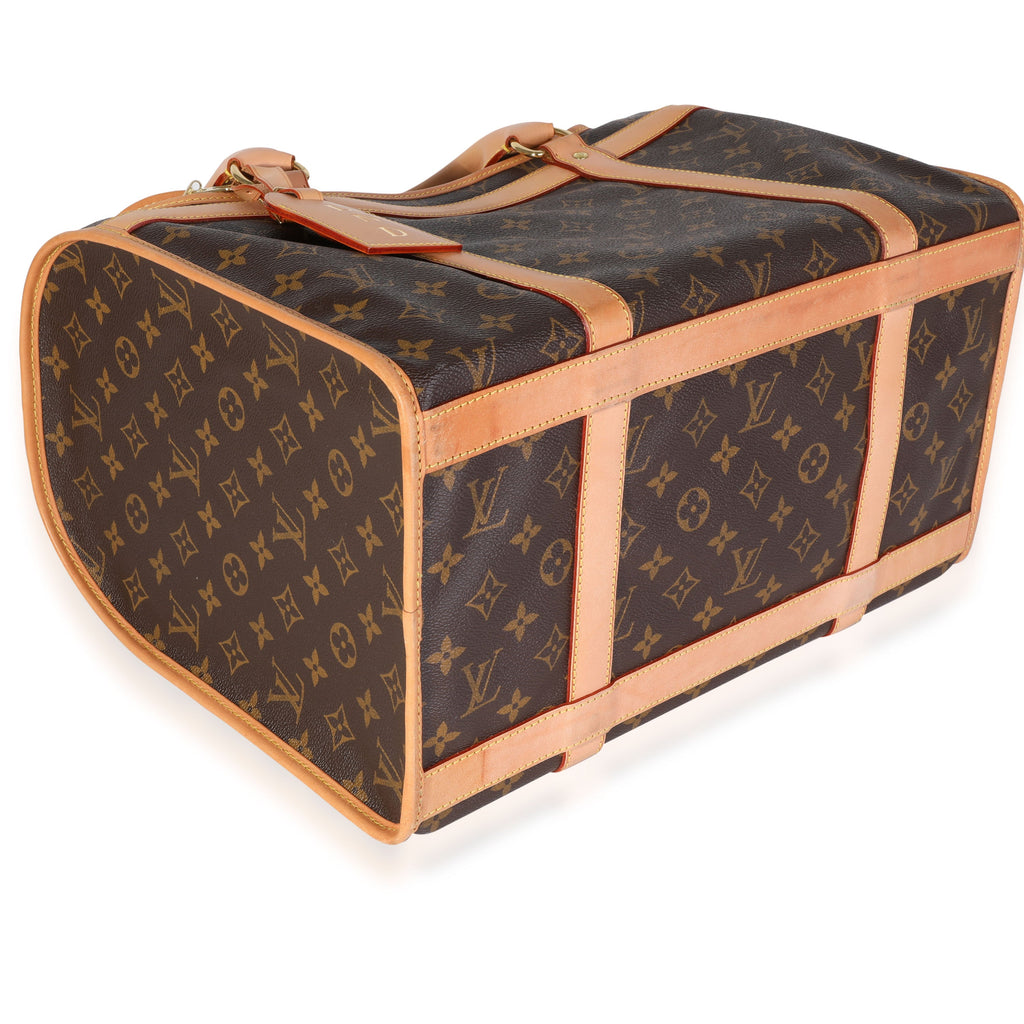 Louis Vuitton Louis Vuitton Monogram Canvas Dog Carrier 40
