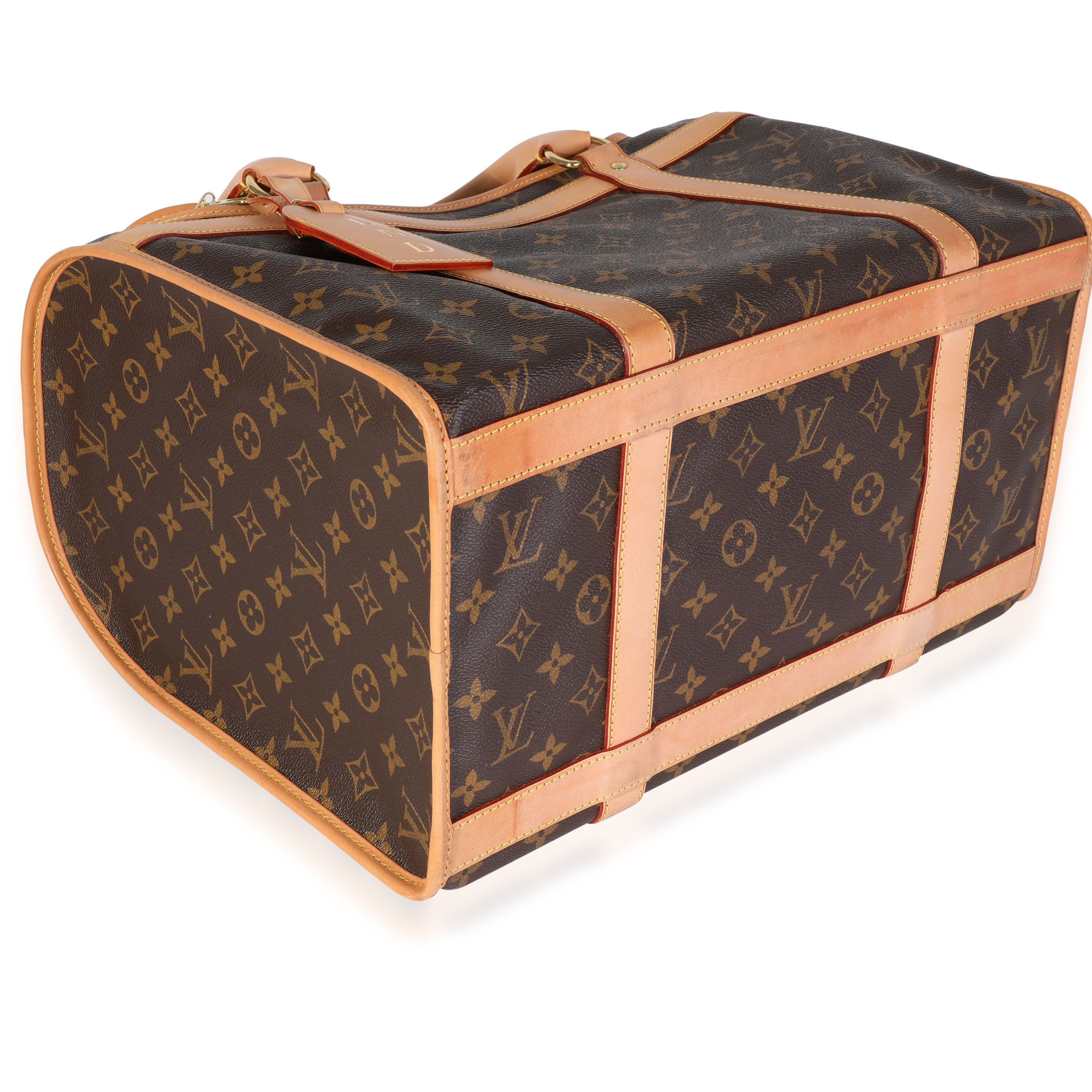 Louis Vuitton Louis Vuitton Monogram Canvas Dog Carrier 40