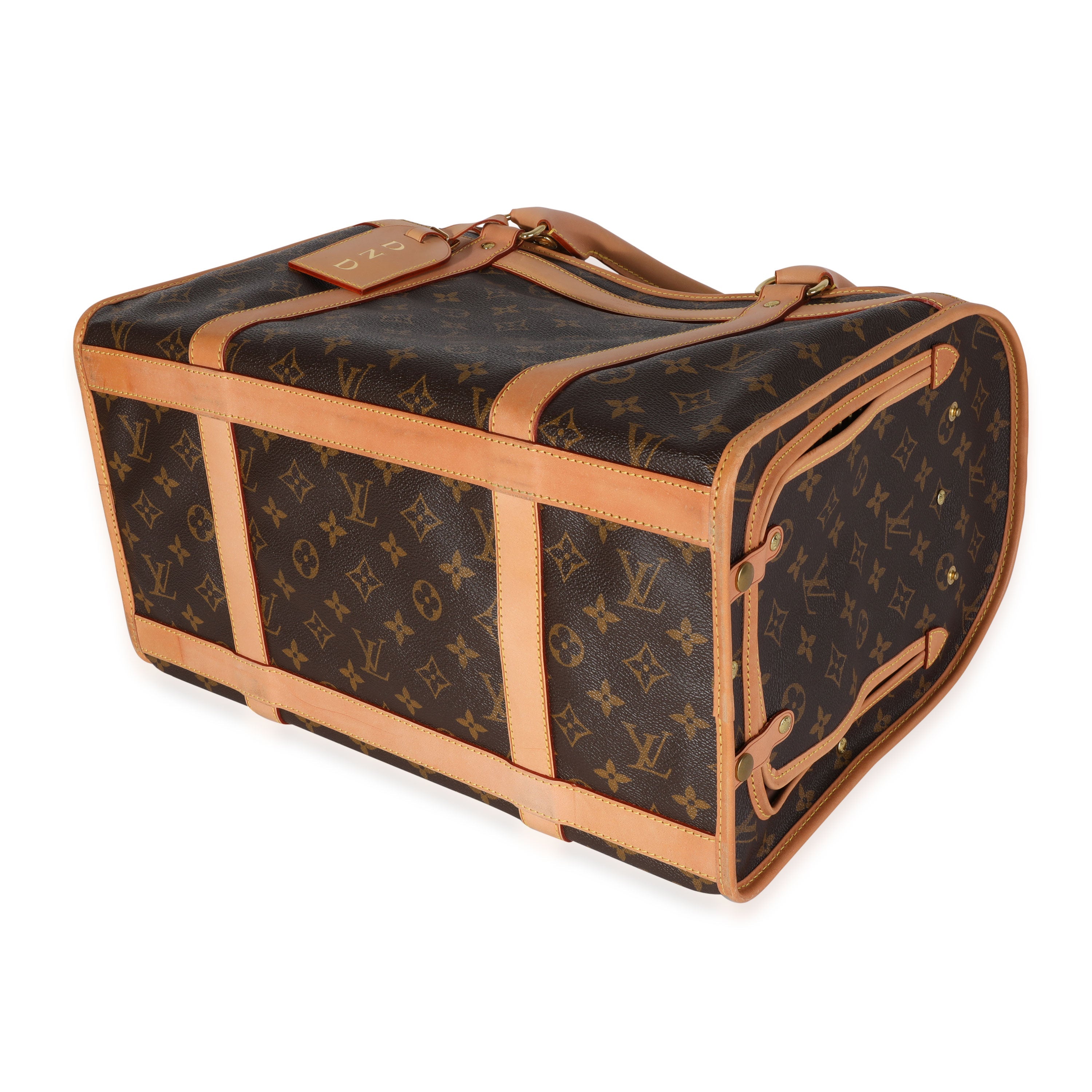 Louis Vuitton Louis Vuitton Monogram Canvas Dog Carrier 40
