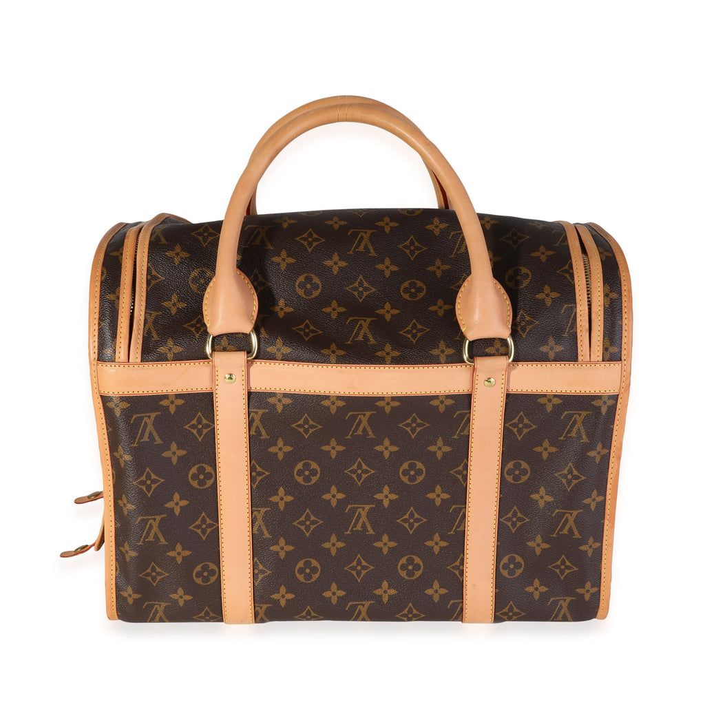 Louis Vuitton Louis Vuitton Monogram Canvas Dog Carrier 40