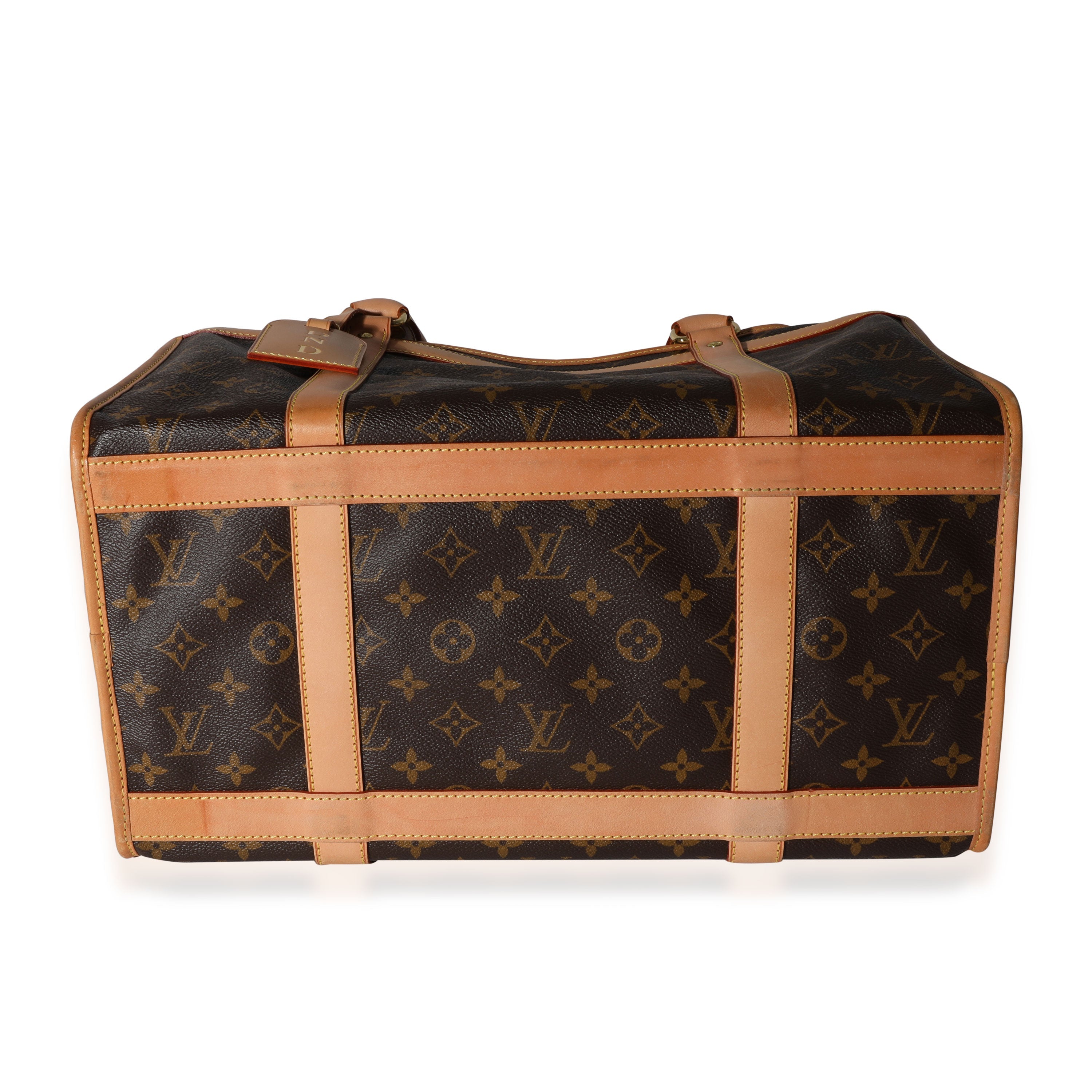 Louis Vuitton Louis Vuitton Monogram Canvas Dog Carrier 40