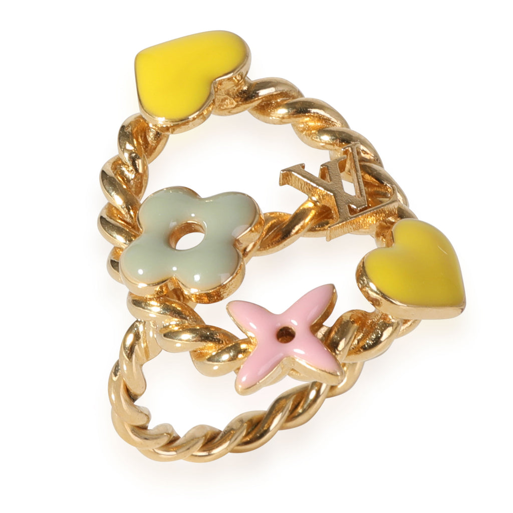 Louis Vuitton Louis Vuitoon Monogram Multicolor Sweet Ring