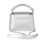 Louis Vuitton Louis Vuitton Silver Metallic Broderies Capucines Mini
