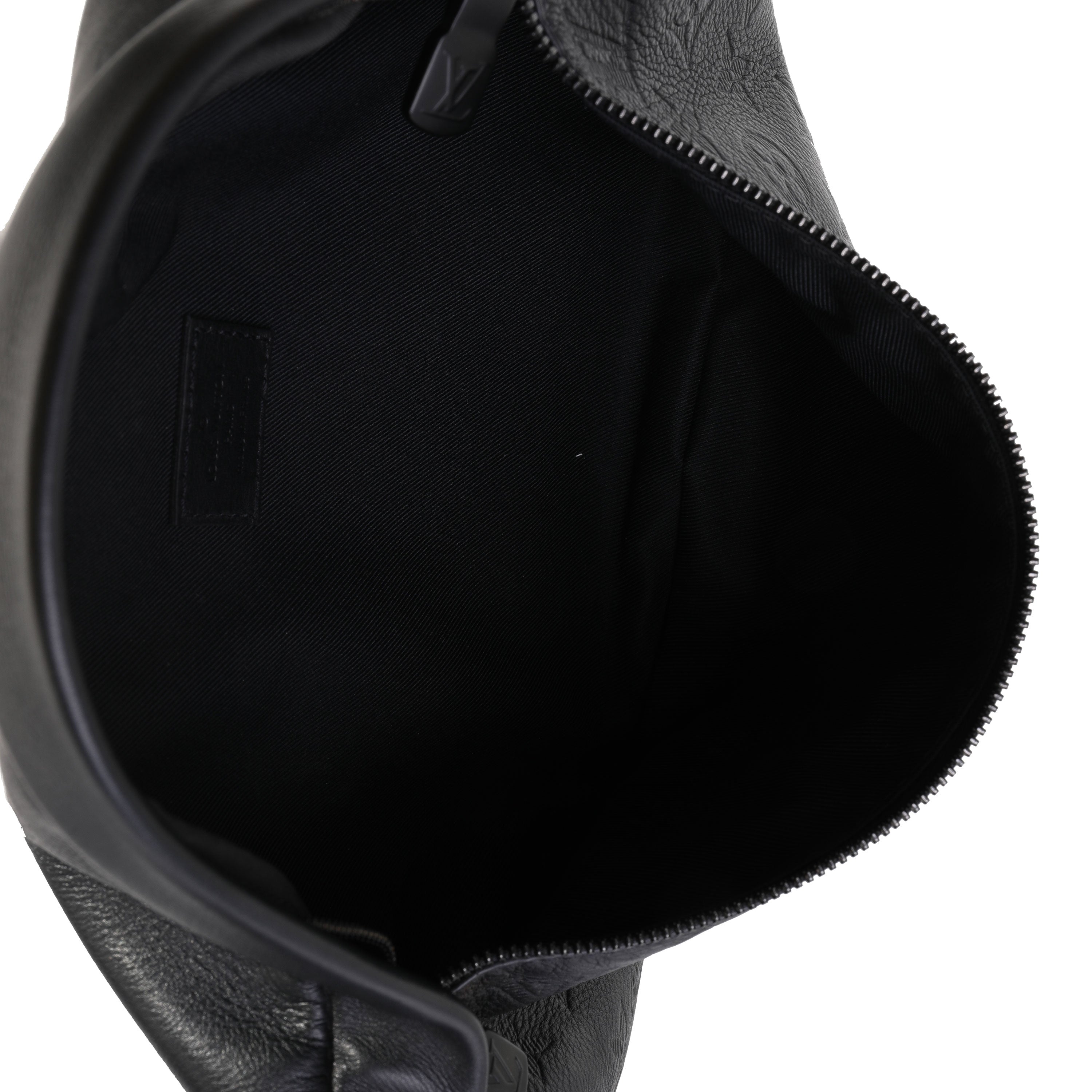 Louis Vuitton Louis Vuitton Black Embossed Monogram Shadow Discovery Bumbag
